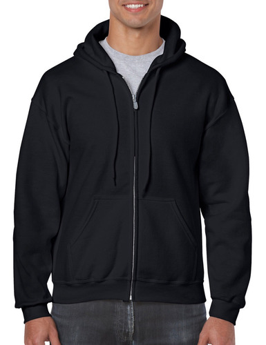 Buzo Con Chompa Y Cierre Hoodies Para Hombre Marca Gildan