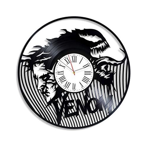 Reloj De Pared Vintage De Vinilo De Venom Grandes Regal...