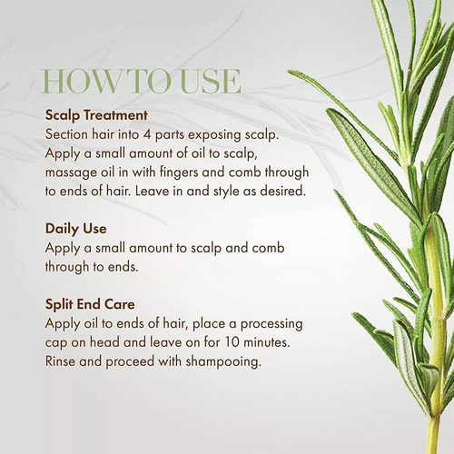 Mielle Organics Rosemary Mint Scalp & Hair Strengthening Oil