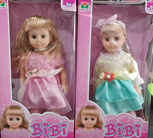 Muñeca Bibi .camina Y Baila En 2colores.diferentes Melodías