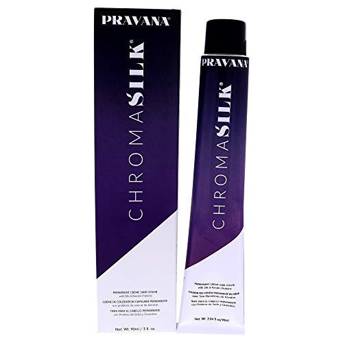 Color De Cabello Pravana Chromasilk Creme, 7.62 Rojo, Beige