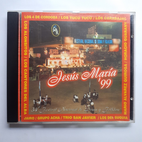 Cd Original - Jesus Maria '99 (varios Interpretes)