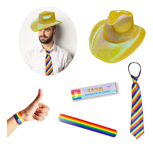 Set Kit Pride Lgbt Gay Fiesta Desfile Festival Orgullo Gis