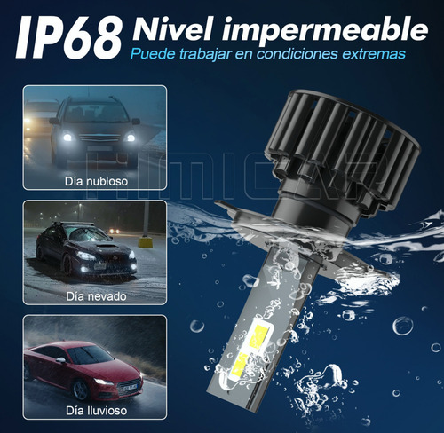 Focos Led Para Nissan Tsuru 1998-2017 De 30mil Lumenes