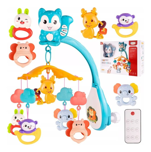 Movil Musical Infantil Bebe Music Bed Bell 