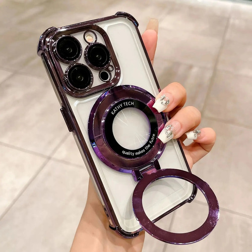 For Huawei Nova 12i Funda Silicona Rudo Uso Magnética Negro