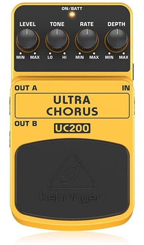 Behringer Uc200 Ultimate Stereo Chorus Pedal De Efectos De I