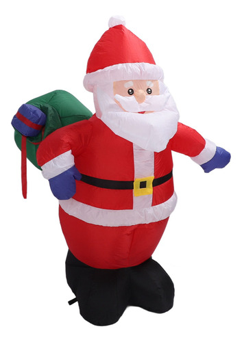 Bolsa De Regalo Inflable Para Decoración De Papá Noel De 3.9