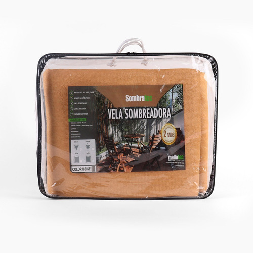 Vela Sombreadora Triangular 3x3x3m
