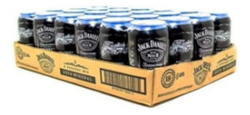 Pack De 24 Bebida Preparada Jack Daniels Agua Mineral Lata 4