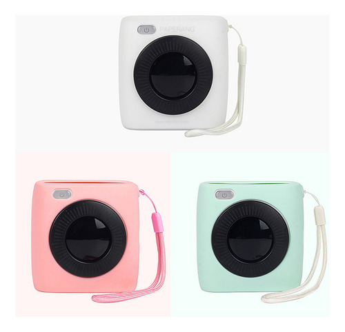 Funda De Bolsillo Para Miniimpresora Con Cordón De Silicona