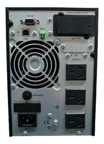 Imagen 2 de 6 de Ups Online Doble Conversion Kaise 1kva 900w Modo Eco Fp 0.9