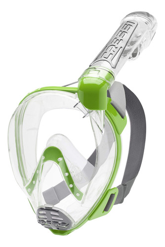 Cressi Duke Dry, Clear/lime, S/m