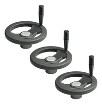 Comprar 3 Manipulo Volante V2r Pu002F Máquinas Industriais 160mm Cu002F Cabo