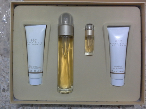 Imagen 4 de 6 de Perfume Original Perry Ellis Set De Regalo Para Damas