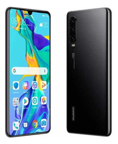 Huawei P30 Dual SIM 128 GB Black 6 GB RAM