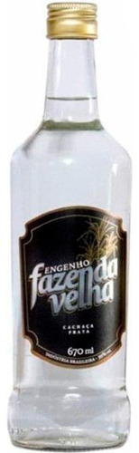 Cachaça Engenho Fazenda Velha Prata 670ml