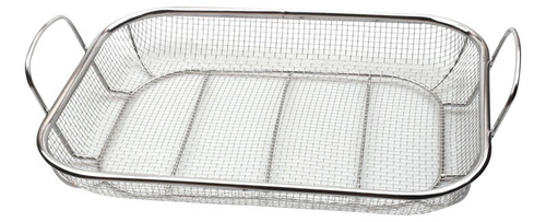 Cesta Para Asar Barbacoa De Malla De Acero Inoxidable Con As