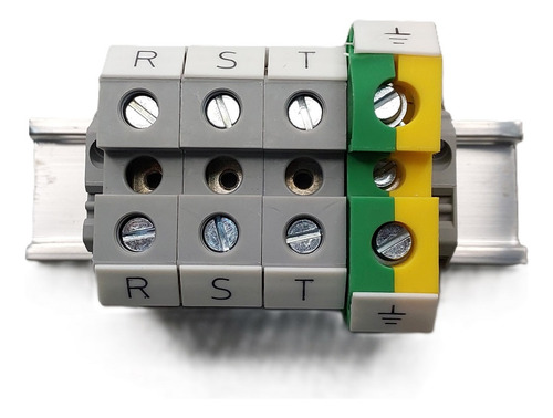 Bloco Conector Borne Passagem 35 Mm² Rst-terra
