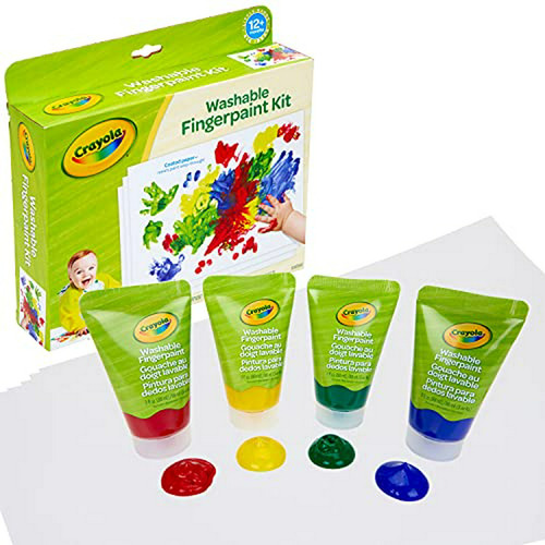 Pintura De Dedos Para Niños: Crayola My First.