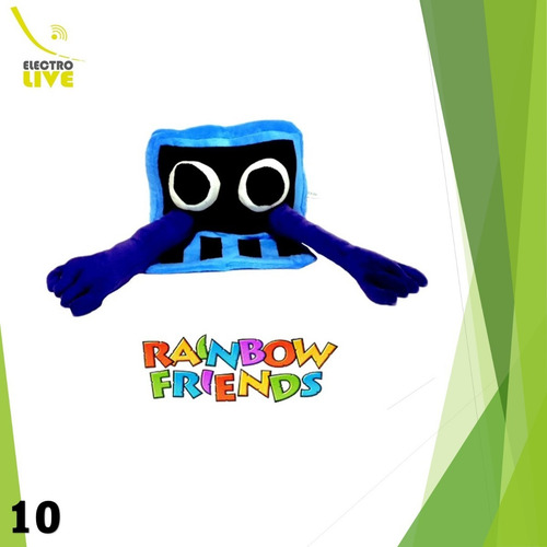 Imagen 6 de 6 de Peluches Rainbow Friends Purple Blue Yellow Red Pink Green .