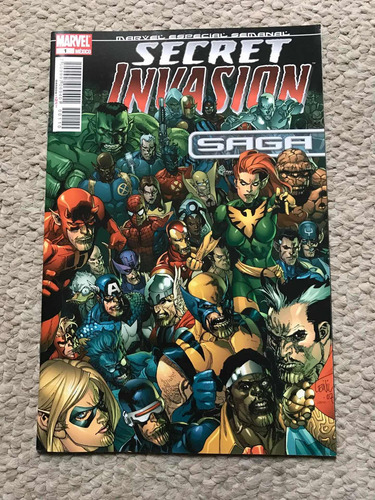Comic Secret Invasion Saga Español (Usado)