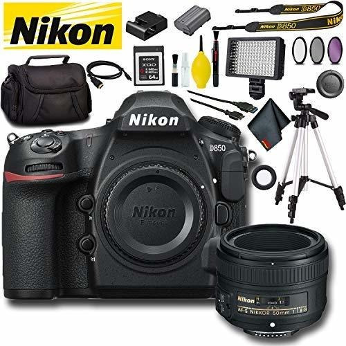 D850 Camara Dslr Modelo Internacional Pro Bundle