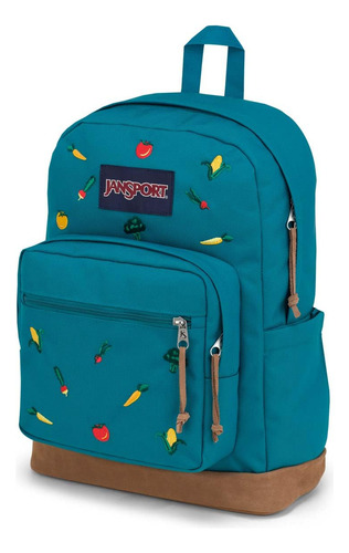 Mochila Jansport Right Pack Expressions Con Verduras Bordada