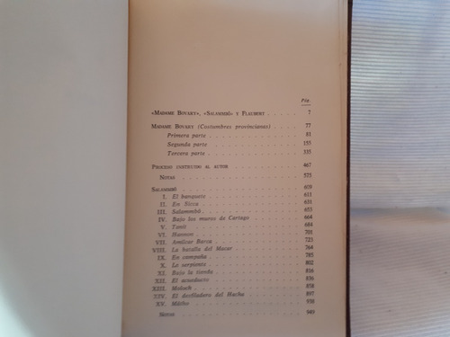Imagen 6 de 8 de Madame Bovary Salammbo Gustave Flaubert Vergara Tapa Dura