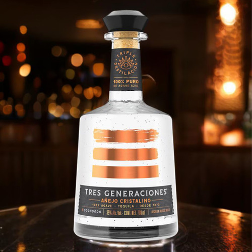Pack De 2 Tequila Sauza 3 Generaciones Cristalino 700 Ml