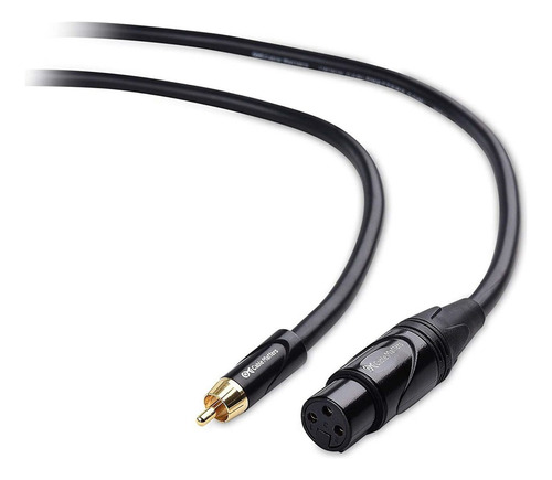 Cable Audio No Balanceado Rca A Xlr 3-pin Hembra| 1,8m Ne