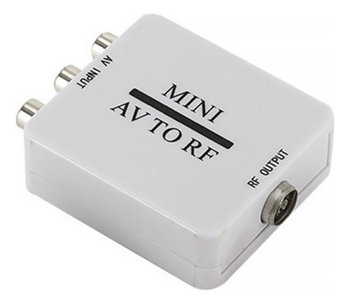 Cabo De Vídeo Composto Rca/a/v Para Rf/coaxial/coaxial