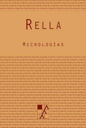 Micrologías - Franco Rella