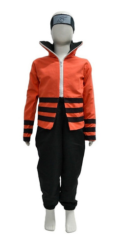 Imagem 4 de 6 de Fantasia Naruto Hokage Capa Cosplay Infantil