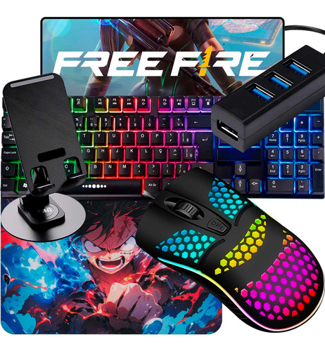 Kit Mobilador Para Celular Jogos/office Completo Com Tripé