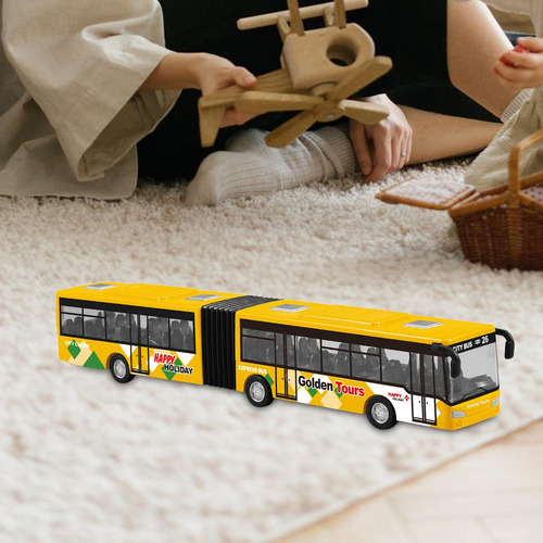 Modelo De Autobús De Tránsito De Simulación, Naranja