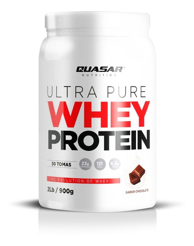 Imagen 1 de 8 de Proteina Whey Protein Ultra Pure Quasar Nutrition 2lb