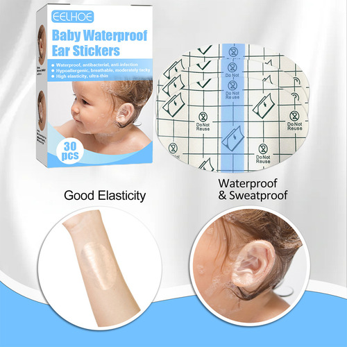 Cd Parche Oreja Impermeable Para Bebés Para Bañarse Y Bañars
