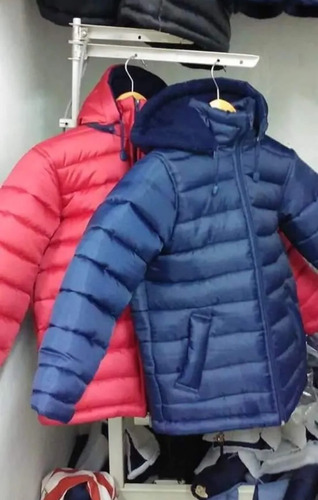 Campera De Niños Unisex Talle 10 Al 16. Forrado Con Polar