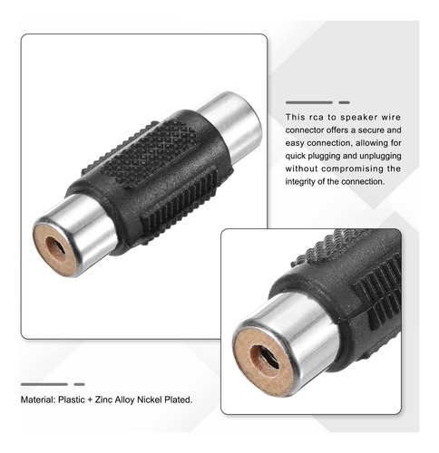 Conector De Cable Rca A Meccanixity, Rca A
