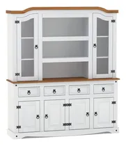 Comprar Mueble Modular 6p 4c M- Aparador - Cristalero - Madera - Lcm