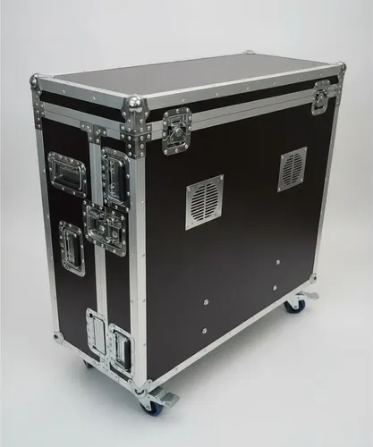 Hard Case 2t Para Mesa Midas M32 - Com Rodas E Cablebox