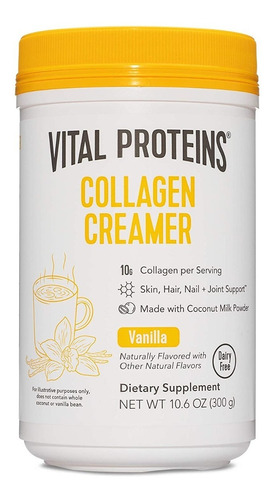 Vital Proteins Collagen Creamer Crema Colágeno Escoge Sabor