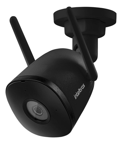 Kit 9 Câmera Wi-fi Zoom Áudio Externa Im5 Sc Black Intelbras