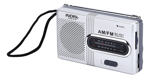 Mini Reproductor De Radio Portátil Pocket Am Fm Con Batería