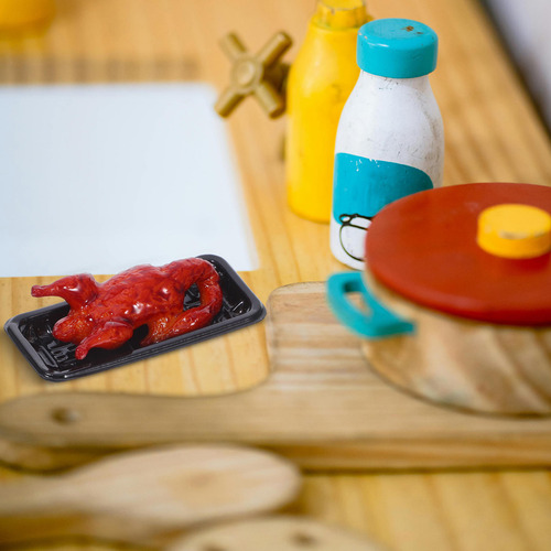 Comida En Miniatura Para Casas De Muñecas: Juguete De Simula