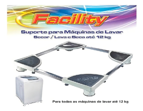 Suporte Para Máquinas De Lavar Seca / Lava 12kg