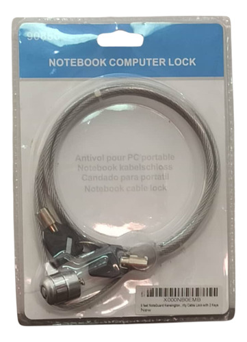 Guaya De Seguridad Para Notebook Computer Lock
