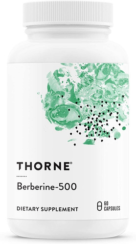 Imagen 1 de 7 de Thorne Berberine-500 Berberina X 60 Caps