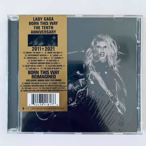 Lady Gaga - Born This Way The Tenth Anniversary 2 Cds Nuevo